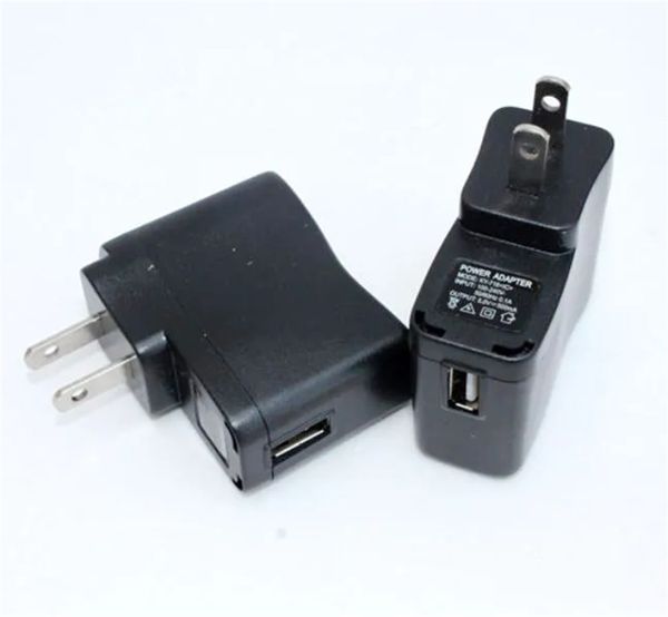 EGO Wandladegerät Schwarz USB AC Netzteil Wandadapter MP3 Ladegerät USA Stecker funktioniert für EGO-T EGO Akku MP3 MP4