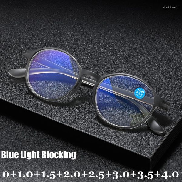 Sonnenbrille TR90 Ultraleichte Lesebrille Männer Frauen Flexible Anti-Blaulicht Presbyopie Biegbare Weitsicht Unisex-Brille