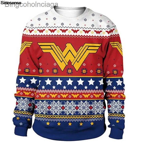 Kadın Sweaters Erkek Kadın Çirkin Noel Sweater Külot Yeni Yıl Arifesi Nişan Sweatshirt 3D Komik Kar Taneleri Basılı Tatil Partisi Jumpers Topsl231010