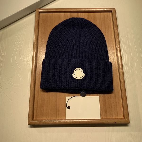 Tasarımcı Beanie Lüks Örme Şapka Mektubu Kadın Kış Şapkası Kaşmir Bonnet Dış Mekan Çok İyi