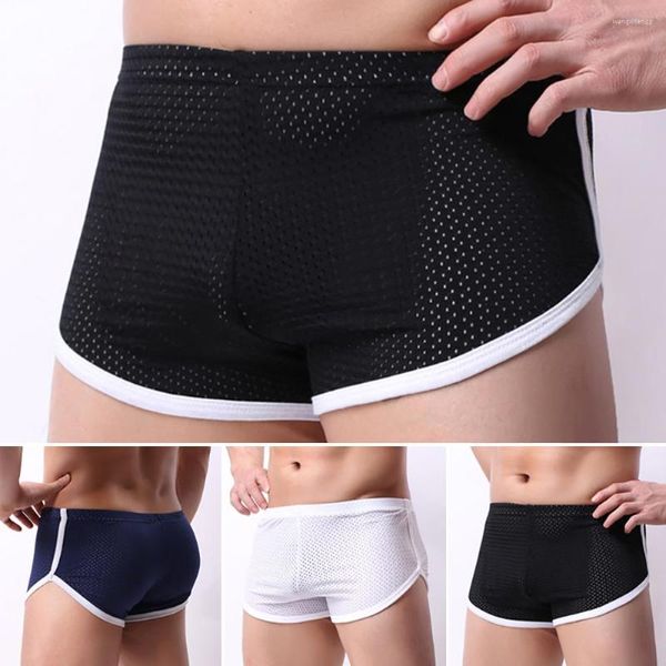 Underpants Herren -Fitness -Shorts Unterwäsche unterwegs atmungsaktives Boxer Sport Fitness Training Male's Slips