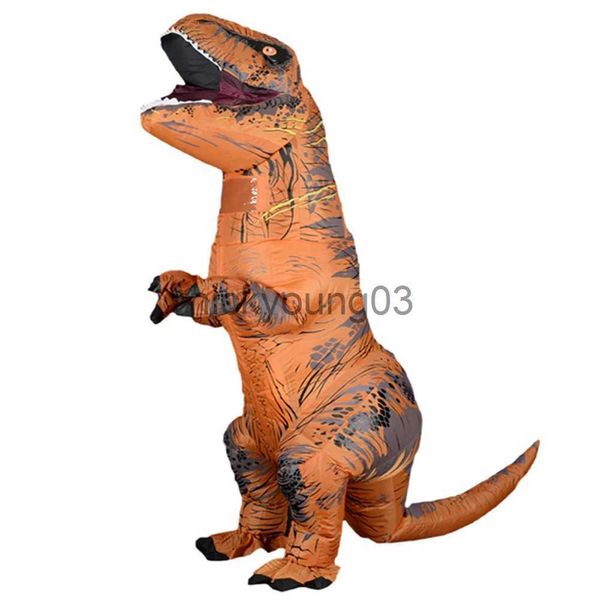 Thema Kostüm T Rex Dinosaurier Party Cosplay Heiße Aufblasbare Kostüme Maskottchen Anime Halloween Dino Cartoon Für Erwachsene Kinder x1010