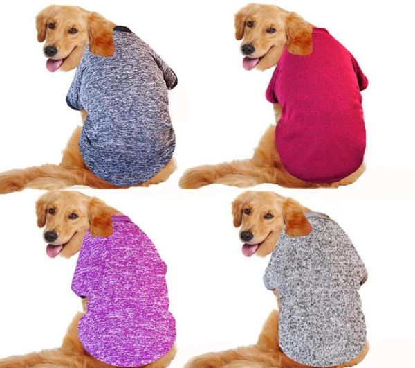 Vestuário para cães Inverno Roupas para animais de estimação para cães grandes Quente Algodão Grande Hoodies Golden Retriever Pitbull Casaco Jaqueta Animais de Estimação Roupas Sweaters8873970