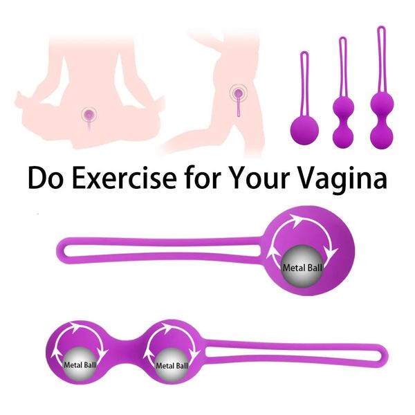Vibradores apertam Ben Wa Vagina Muscle Trainer Kegel Vaginal Balls Sexy Goods Vibrador Sex Toys para Mulheres Adultos 18 Feminino Sextoys Shop 231010