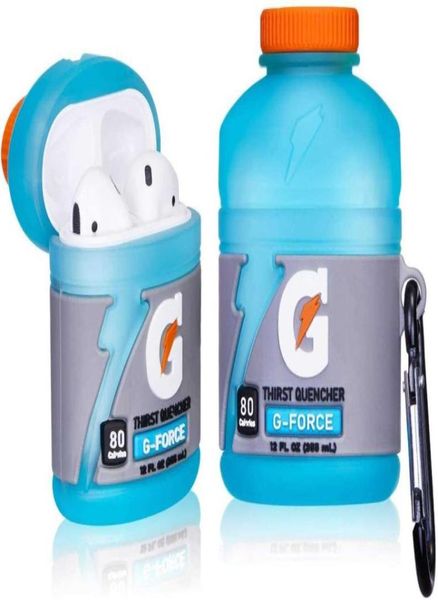 Airpod 21 Custodia morbida in silicone Simpatico cartone animato Kawaii Divertente Cover Moda protettiva Accessori per la pelle Portachiavi Ragazzi Bambini Adolescenti93193344137541