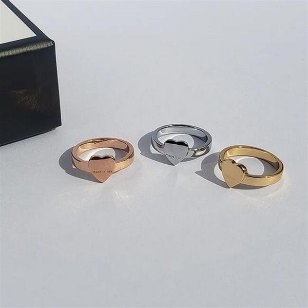 Designer de anel de unhas jóias de luxo midi anéis para mulheres homens liga de aço titânio banhado a ouro acessórios de moda nunca fade232o