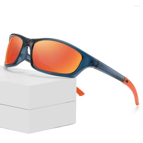 Солнцезащитные очки для спорта на открытом воздухе овальные складные поляризованные мужские высококачественные зеркальные солнцезащитные очки в оправе TR90 модные женские оттенки UV400
