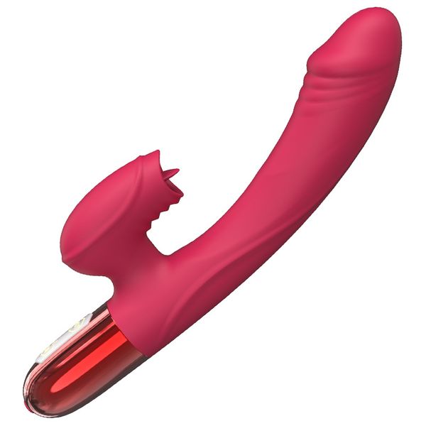 G-spot Vibrator Women Clit Nipple Licking Clitoris Stimulator Adult Goods Sex Toys for Woman Couple Female_voghion.com