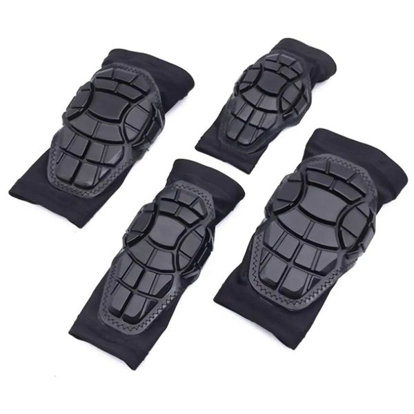 Dirsek 4pcs Çocuklar Spor Kneepad Denge Bisiklet Dirsekleri Destek Fiess Gear Basketbol Brace Koruyucu Kaykay Diz Pedleri 231010