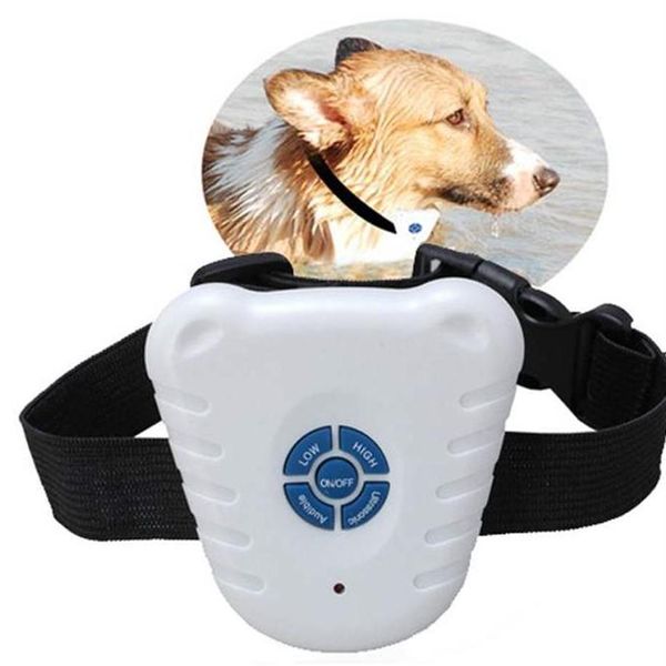 Coleira ultrassônica para treinamento de cães, coleira antilatido para controle de latidos, máquina de treinamento para cães sn33052360