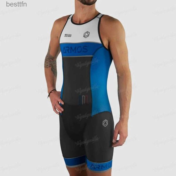 Altro Abbigliamento Sila Armos Talisman Uomo Tuta da corsa Ciclismo Costumi da bagno Abbigliamento pattinaggio a rotelle personalizzato Tuta da corsa triathlon 2022L231008