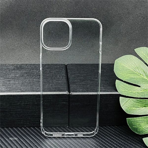 Casos de telefone celular Ultra Clear PC Hard Case para iPhone 11 12 13 14 15 Pro X XR XS Max Mini Plus Slim Transparente Capa Protetora 231010