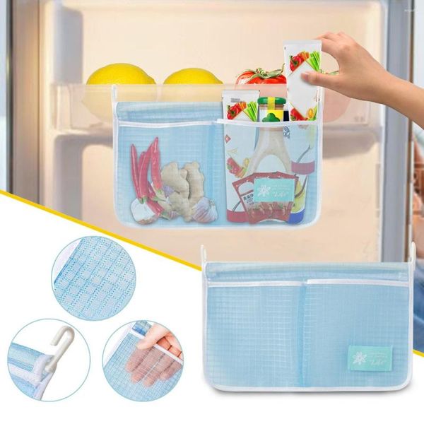 Conjunto de armazenamento de roupas objetos porta organizador geladeira pequeno usado para recipientes de alimentos de metal com tampas