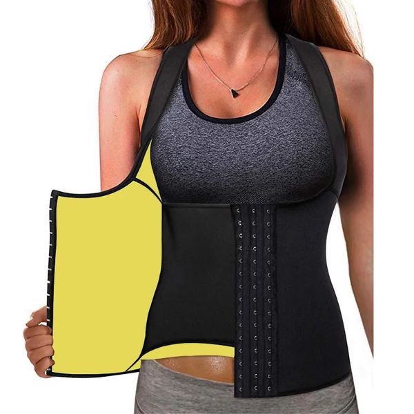 Vita Pancia Shaper Corpo Dimagrante Shapewear Gilet Allenatore Sudore Sport Guaina Pancia Cinghie Modellanti Cintura Posturale 231010