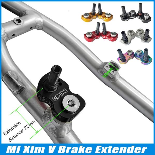 Desviadores de bicicleta Mi Xim Bicicleta V Extensor de Freio 14 16 18 20 Polegadas 406 a 451 V Pinça de Freio Extensão Assento Longer Peças de Quadro de Alumínio 231010