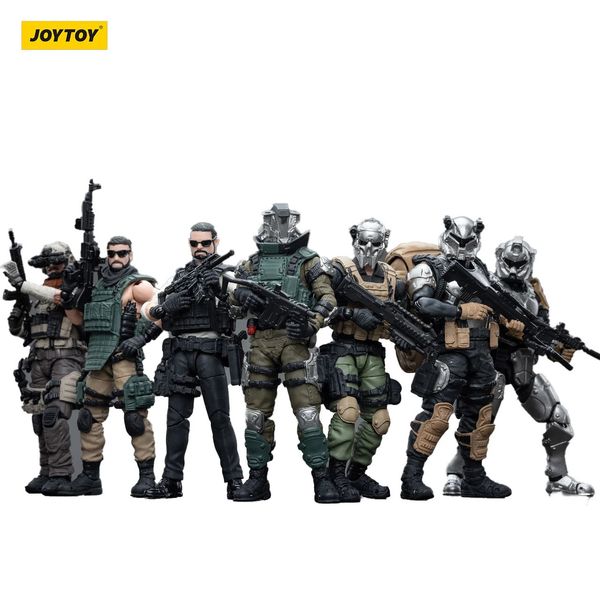 Militärfiguren Original JOYTOY MILITARY FIGURES Jährliches Army Builder Promotion Pack Figur 1/18 Soldat Action Model Art Collection Spielzeug Geschenk 231009