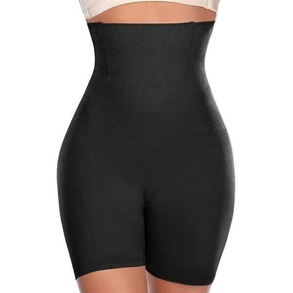 Intimo modellante a vita alta Mutandine contenitive Donna Senza cuciture Shapewear Pantaloncini arrotolati Spanx Stomaco Disossamento Mutandine dimagranti Pancia Gambe strette Donna249h