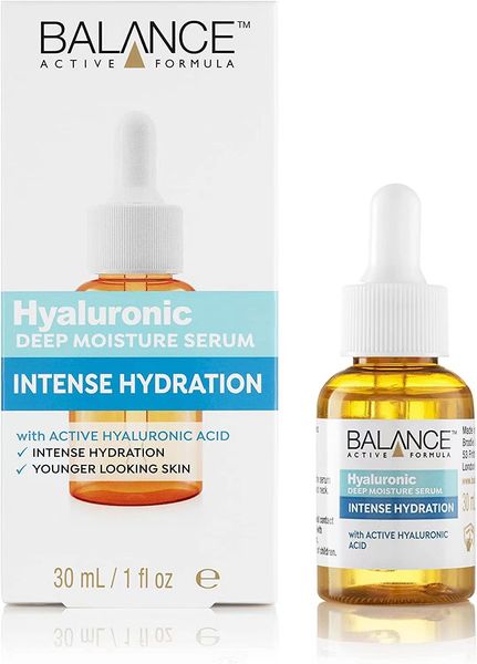 30 ml Balance Active Formula Intensives Hyaluron-Vitamin-C-Gesichtsserum Whitening Glow Radiance Anti Dark Spot