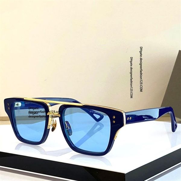 Dita mach três óculos de sol designer masculino feminino topo de luxo marca italiana óculos de sol nova venda mundialmente famoso desfiles de moda com box299m