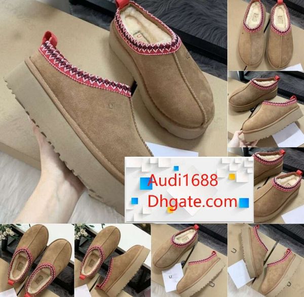 Stiefel Schnee Designer Booties Australien Sneakers Knöchel Kurze Winterschuhe Dreifach Schwarz Kastanie Lila Rosa Marinegrau Klassisch Damen Damen Mädchen35-44E