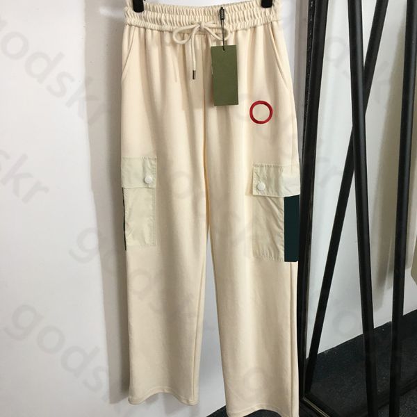 Pantaloni sportivi Casual Streak Pantaloni sportivi a vita elastica firmati da donna Pantaloni larghi a vita alta Pantaloni stampati