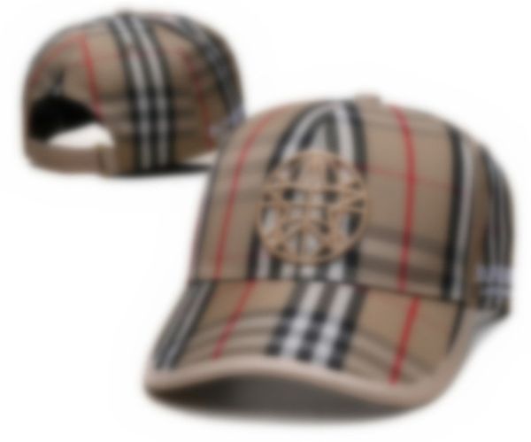 Designer hoeden voor heren dames pet Puur katoen geborduurde verstelbare baseball cap mode balpet klassieke pet hoed voorzien van hoeden B-9