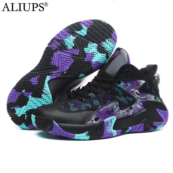 Sapatos de vestido Aliups 3646 Leve Homens Basquete Meninos Respirável NonSlip Wearable Sports Athletic Sneakers Mulheres 231010