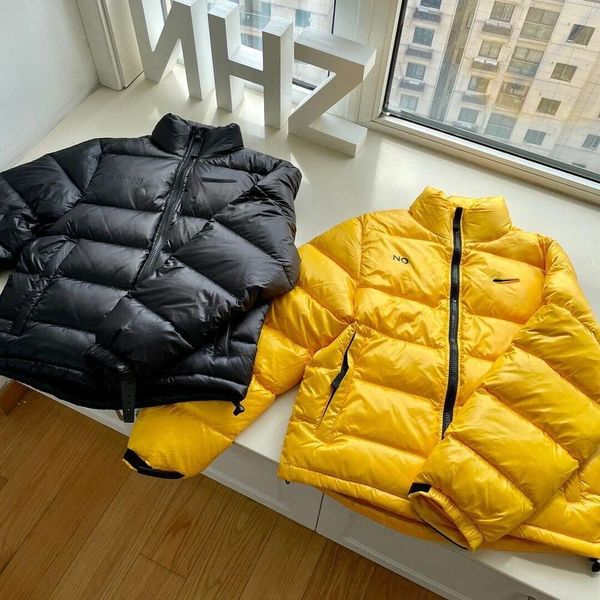 Piumino da uomo Nocta Designer Jacket Uomo Donna Piumino d'oca Piumino ricamato Parka invernale da uomo Cappotto impermeabile con cerniera