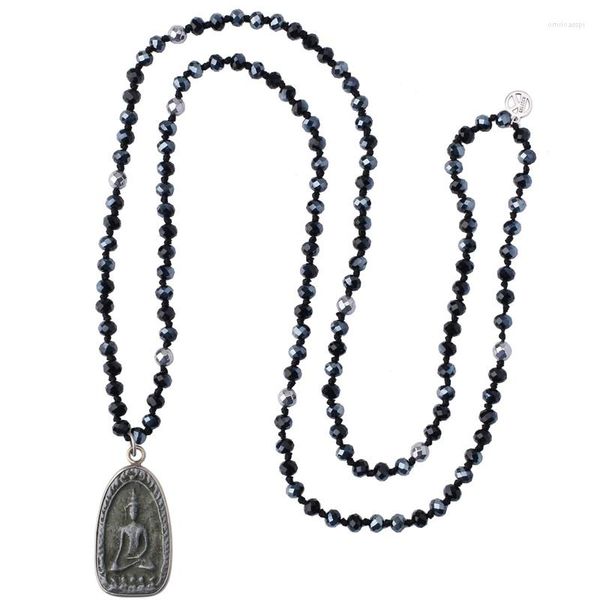 Halsketten mit Anhänger von KELITCH, handgewebte Kristallketten, Perlenkette, böhmischer Damenschmuck