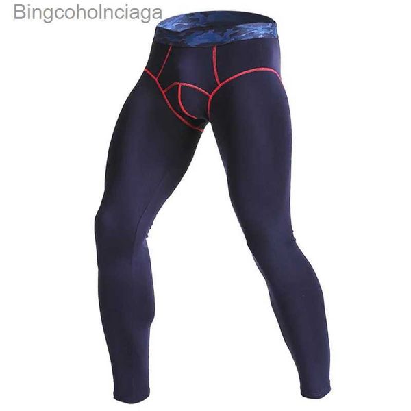 Intimo termico da uomo 3XL Intimo termico da uomo Bot Leggings Pantaloni intimi modali Bugle Pouch Mutande lunghe Sleep Bot Pantaloni attillati Plus SizeL231011