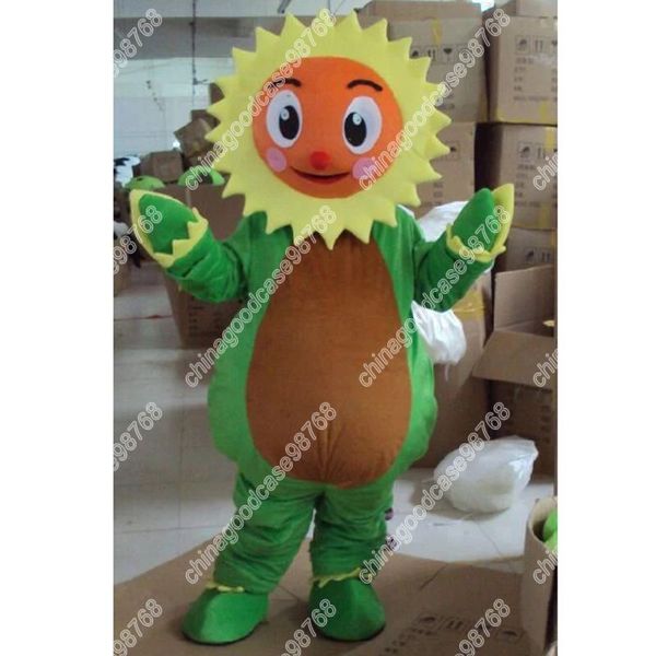 2024 Hot Sale Sonnenblumen-Maskottchen-Kostüm, Anime-Karnevals-Performance-Bekleidung, Ad-Bekleidungskleid