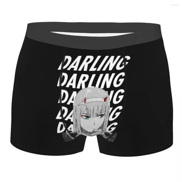 Unterhosen Männer Boxershorts Höschen Null Zwei Darling In The Franxx Polyester Unterwäsche Anime Mädchen Männlich Sexy Plus Größe