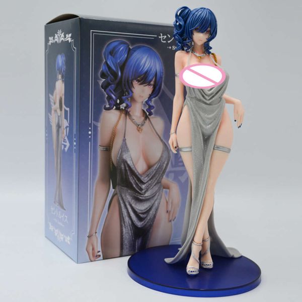 Trajes de mascote 26cm azur lane st anime figura hentai st vestido ver figura de ação adulto sexy menina colecionável modelo boneca brinquedos presentes