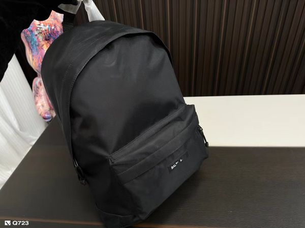 zaino da uomo borsa a tracolla firmata borsa classica aaa di marca borsa firmata lettera nera di alta qualità borsa di grande capacità moda l per lo shopping in viaggio nel fine settimana