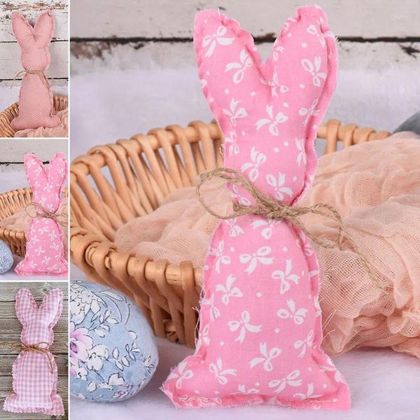 Party Dekoration 2023 Ostern Dekor Nette Baumwolle Tuch Puppe Rosa Gelb Ornament Für Home Po Requisiten Kinder Geschenk DIY Handwerk