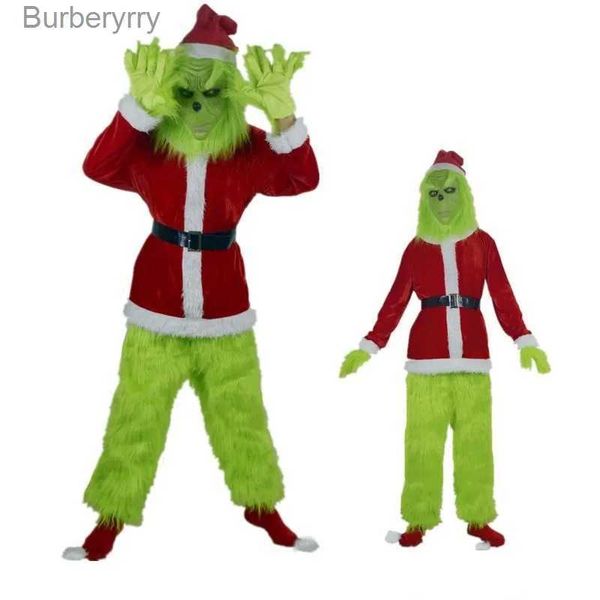 Thema Kostüm Halloween grünhaariges Monster Cosplay Anzug Party ComeL231010