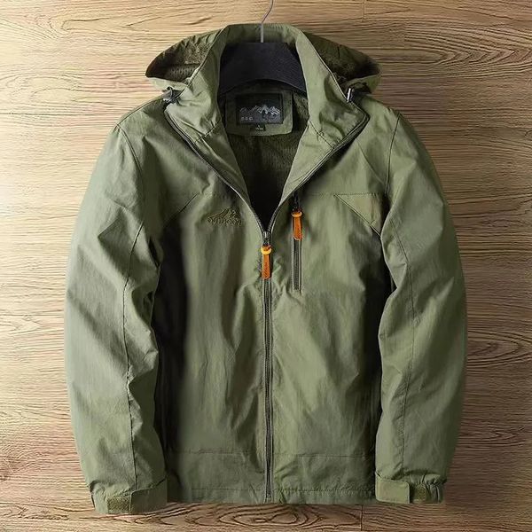 Herrenjacken Wasserdichte Windjacke Militärarmeejacke Männer Frühling Herbst Lässige atmungsaktive Kapuze Dünnmantel M-5XL Outdoor Camping Kleidung 231011