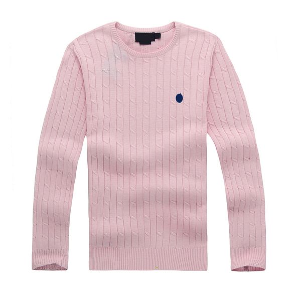 23 Yeni Tasarımcı Polo Sweater Fleece Ralphs Gömlek Kalın Yarım Fermuar Yüksek Boyun Sıcak Kazak İnce Örgü Lauren Jumpers CHG23101103-12 MEGOGH