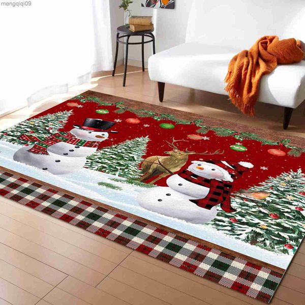 Decorazioni natalizie Casa natalizia Albero di Natale tappeto per camion soggiorno camera da letto tappeto comodino Tappetino per decorazioni natalizie