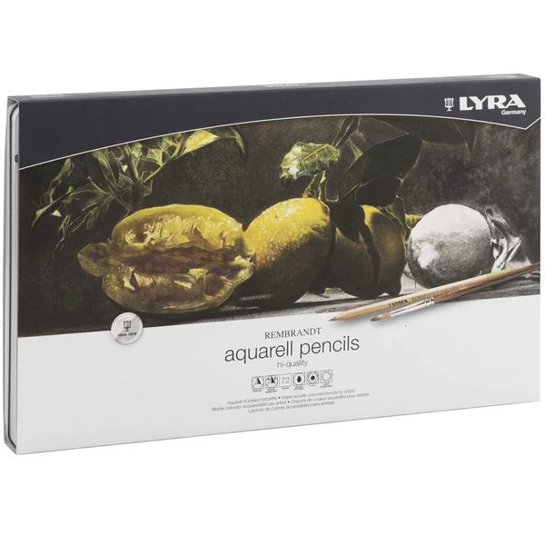 Crayon LYRA Rembrandt Aquarell Künstler Farbstifte Set Wasserfarbener Bleistift Feinste Pigmente Buntstifte Schulkunstbedarf 231010