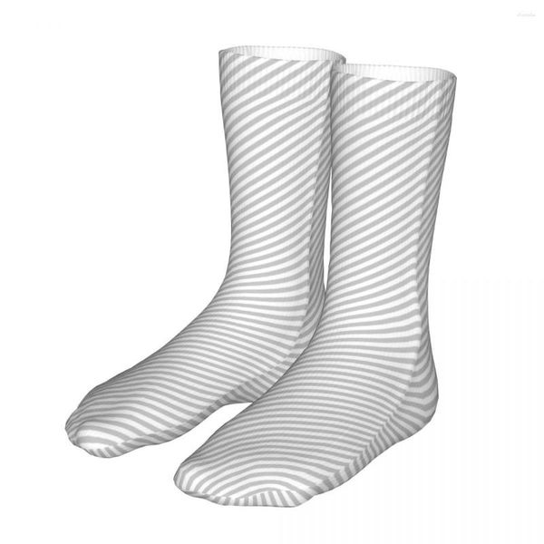 Мужские носки в полоску, серые женские, мужские спортивные носки 2023 г.