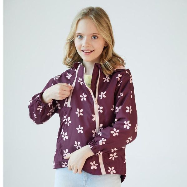 Mantel Warme Jacken für Jungen Kleinkind Mädchen Druck Cartoon Kapuze Oberbekleidung Doppelreißverschluss Mäntel