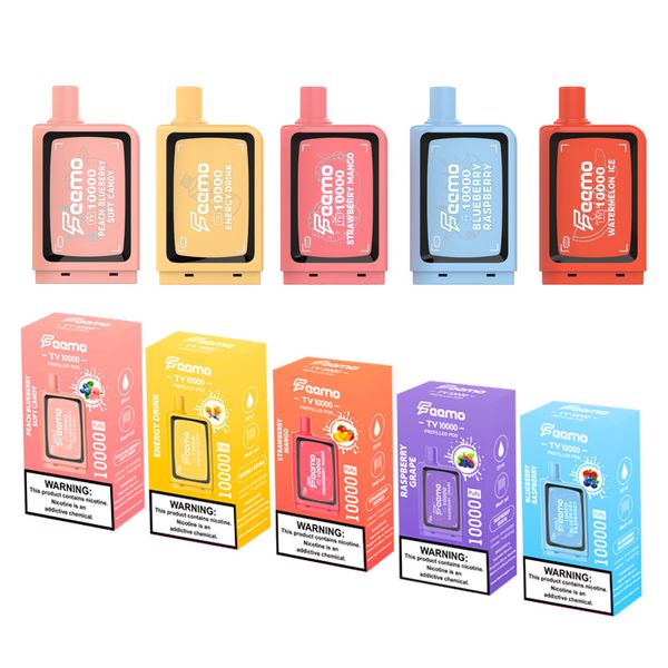 Dispositivo descartável de vape pod Feemo vape puff 10000 Cartucho 20mL Pods pré-preenchidos Ecig Vaporizador portátil preço de fábrica