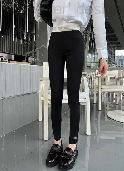 Pantaloni da donna Capris firmati Nuove mutande Lettera Elastico in vita Emblema Lunghezza gamba sottile Leggings versatili EBP9