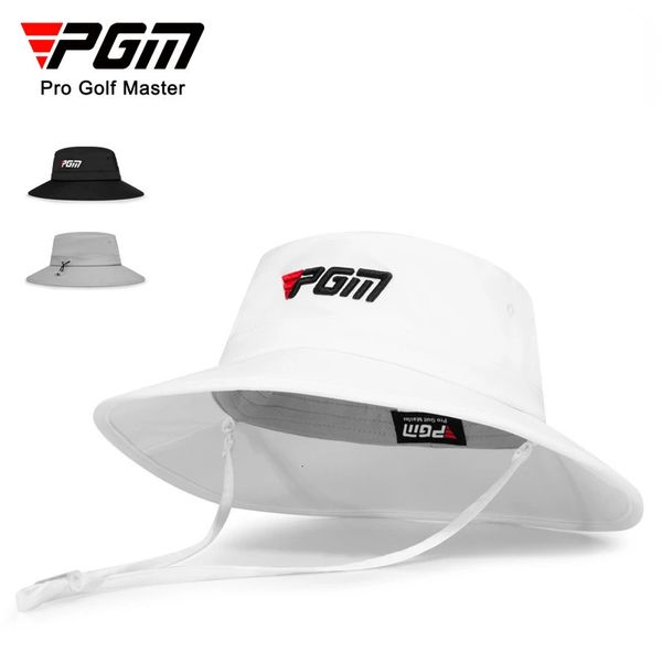 s PGM Мужская шапка для гольфа Регулируемая ветрозащитная кепка с веревкой на талии Пот-поглощающая лента Рыбацкие шапки MZ059 231010