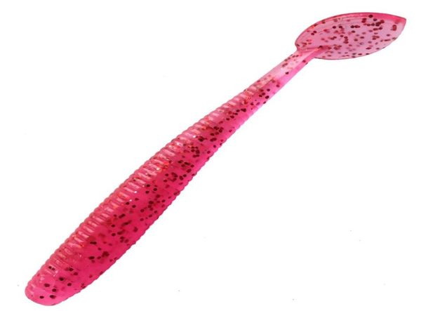 INFOF 100pcs Pesca Artificial Isca Macia 9cm UL Pesca Worm Swimbaits Isca Macia Isca De Pesca De Carpa Isca De Pesca Isca De Pesca Colors1215370