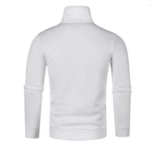 Männer Hoodies Männer Pullover Stilvolle Bequeme Pullover Herbst Mit Hälfte Rollkragen Lose Fit Für Casual Sport Tragen Hohe qualität