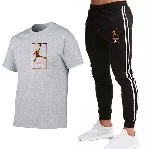 Tasarımcı Marka Erkeklerin Takipleri Basketbol Kargo Setleri Yaz Jogging Sıradan Giyim Sweatshirt Dunk Sportswear Moda Sport298W