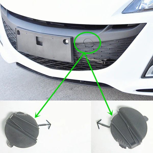 Accessori auto 50-A11 Copertura gancio traino paraurti anteriore per Mazda 3 2007-2012 Motore BL 1.6