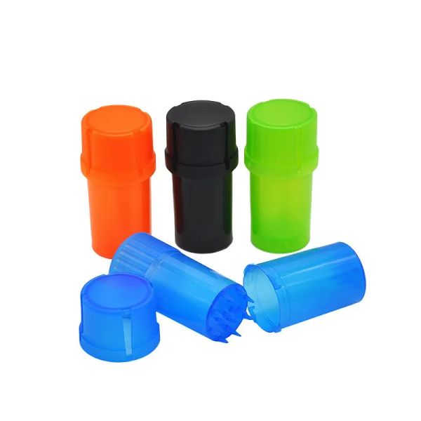 Grinder per spezie in plastica per tabacco Grinder per vaniglia Grinder per fumatori 42mm diametro 10 pezzi di accessori per fumatori di tabacco spedizione gratuita